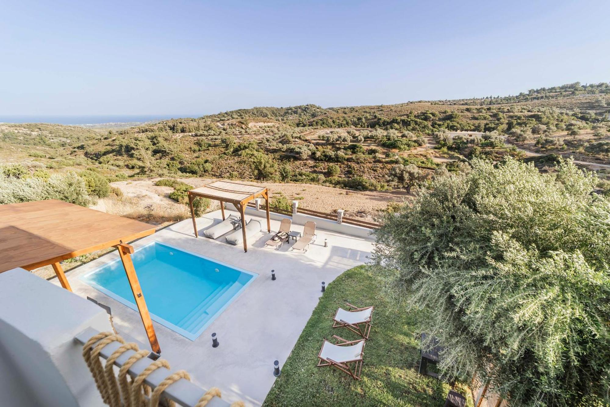 Villa Tranquility Psinthos Exterior photo
