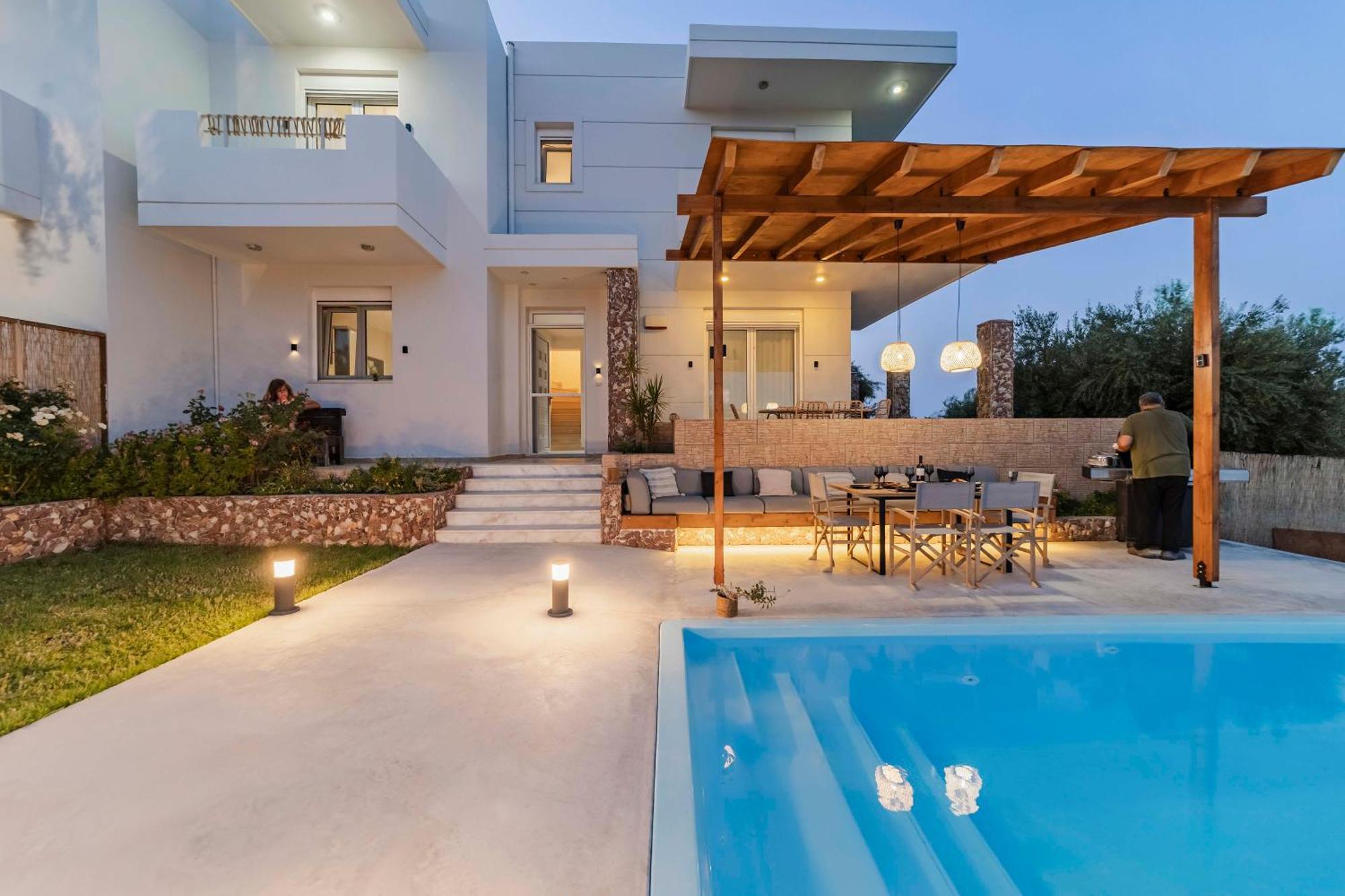 Villa Tranquility Psinthos Exterior photo